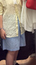 优衣库麻混纺舒适短裤女装26春夏新款485251 69 藏青色 XL 实拍图