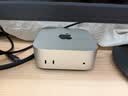 Apple/苹果AI电脑/Mac mini迷你主机 M4银色(10+10核) 16G 256G台式电脑主机 MU9D3CH/A 实拍图