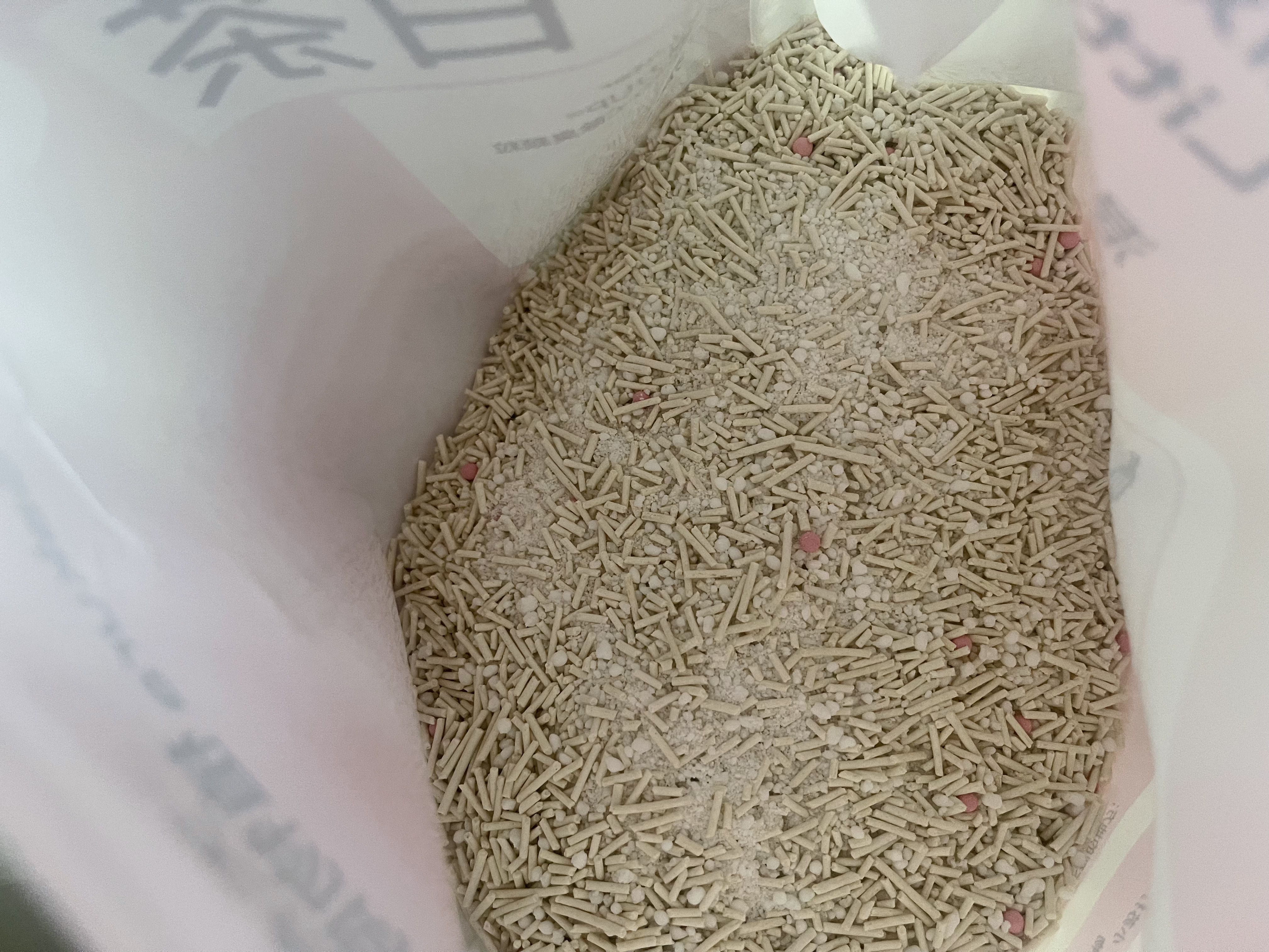 城市理享樱花白茶豆腐木薯混合猫砂2.5kg*4 除臭颗粒吸味结团快不粘底低尘 实拍图