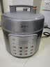 美的（Midea）有钛青瓷0涂层电压力锅5L 智能预约多功能一体高压电饭锅MY-E5811G家用4-6人开盖炖煮煲汤电饭锅 实拍图