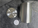 美厨（MAXCOOK）316不锈钢水杯马克杯 双层泡茶杯子办公室家用500ml带盖MCB8951 实拍图