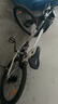 京东京造 XC350山地自行车铝合金禧玛诺21速油压碟刹成年人学生17寸时空银 实拍图
