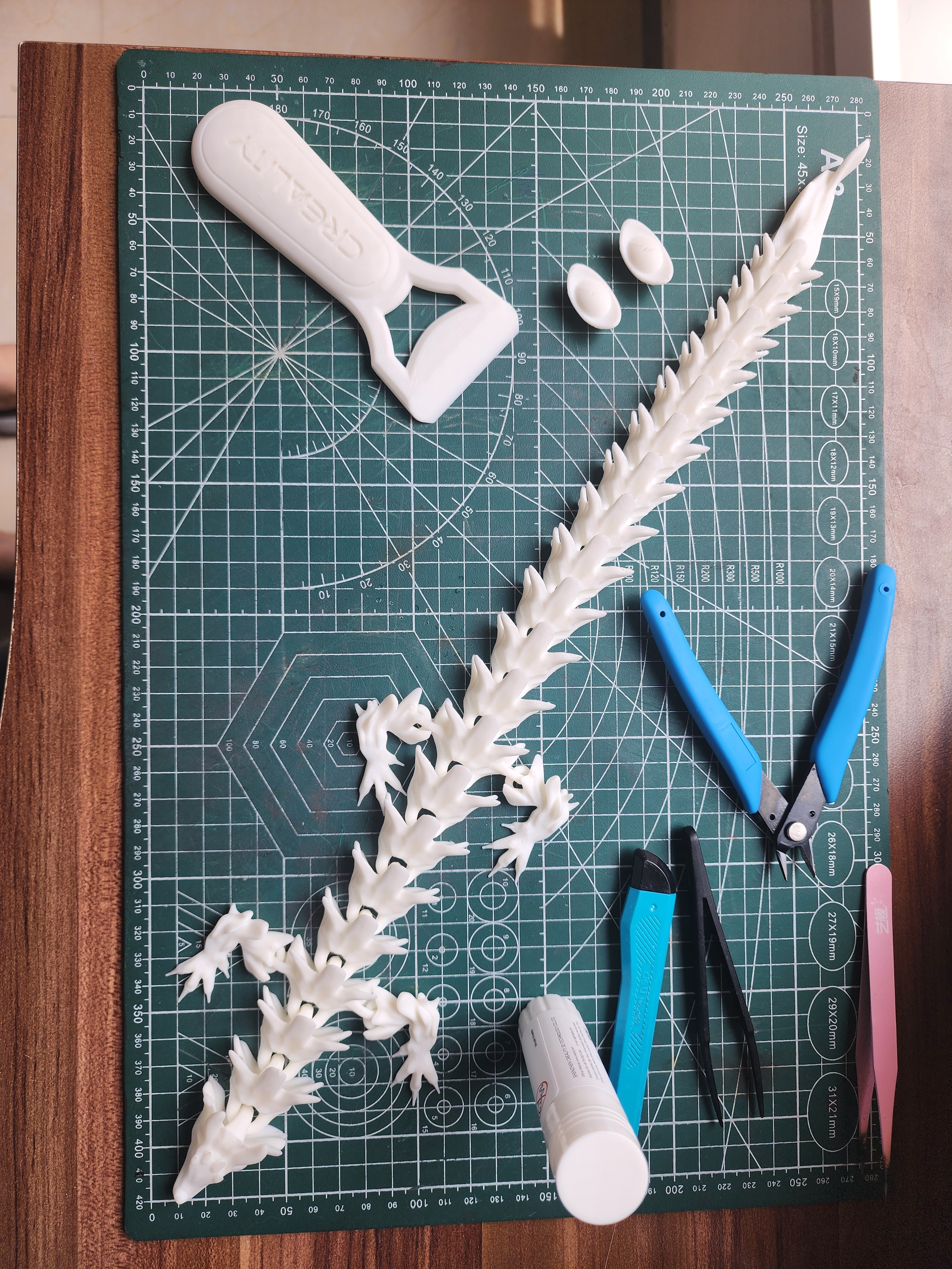 创想三维3D打印耗材 Hyper-PLA-RFID 高速打印 高韧性 易打印环保线材 智能参数识别 灰色 实拍图