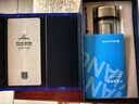 万象（WANXIANG）双层玻璃杯V48RL便携泡茶杯钛银色商务办公礼盒装带茶漏玻璃水杯 实拍图