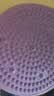 SMOOKY指压板脚底按摩脚垫穴位疏通脚心指压板仿鹅卵石圆形垫慢跑 优雅紫【圆形直径约55cm】 实拍图