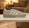 adidas「面包鞋」COURTIC经典运动板鞋男女阿迪达斯官方三叶草 浅绿/奶油白   43 实拍图