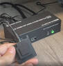 毕亚兹USB3.0切换器热键+桌面按键 二进四出打印共享器两台电脑主机共用键鼠u盘四口分线器 2进4出打印机 实拍图
