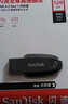 闪迪（SanDisk）128GB USB3.2 U盘 CZ550黑色 读速100MB/s 安全加密 数据恢复 学习办公电脑车载 高速大容量优盘 实拍图