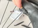 自行车内胎12/14/16/18/20/24/26寸山地车轮胎儿童车轮胎里带配件 26X1.95(耐磨加厚） 实拍图