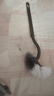 新款日式S型长柄马桶刷无死角中性毛洁厕刷马桶卫生间马桶刷 1个装【送1个挂钩】 实拍图