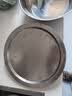 不锈钢和面盆家用盆带盖有盖揉面洗菜盆水煮鱼盆多用盆洗脚盆 32CM【1个盆+1个盖盘】 实拍图