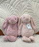Jellycat害羞胭脂粉色邦尼兔柔软舒适动物毛绒玩偶儿童送礼生日礼物 害羞胭脂粉色邦尼兔 Medium 实拍图