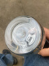 双层玻璃杯大容量保温防烫茶水分离鹅蛋杯胖胖款 【双层加厚】钢本色鹅蛋杯300ml 实拍图
