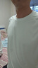 京东京造【超轻速干】运动t恤夏季户外跑步健身短袖男士t恤 白色2.0 XL 实拍图