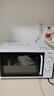 格兰仕（Galanz）平板式小型家用微波炉20升700W精准温控旋钮操作更便捷DG(S0) 实拍图