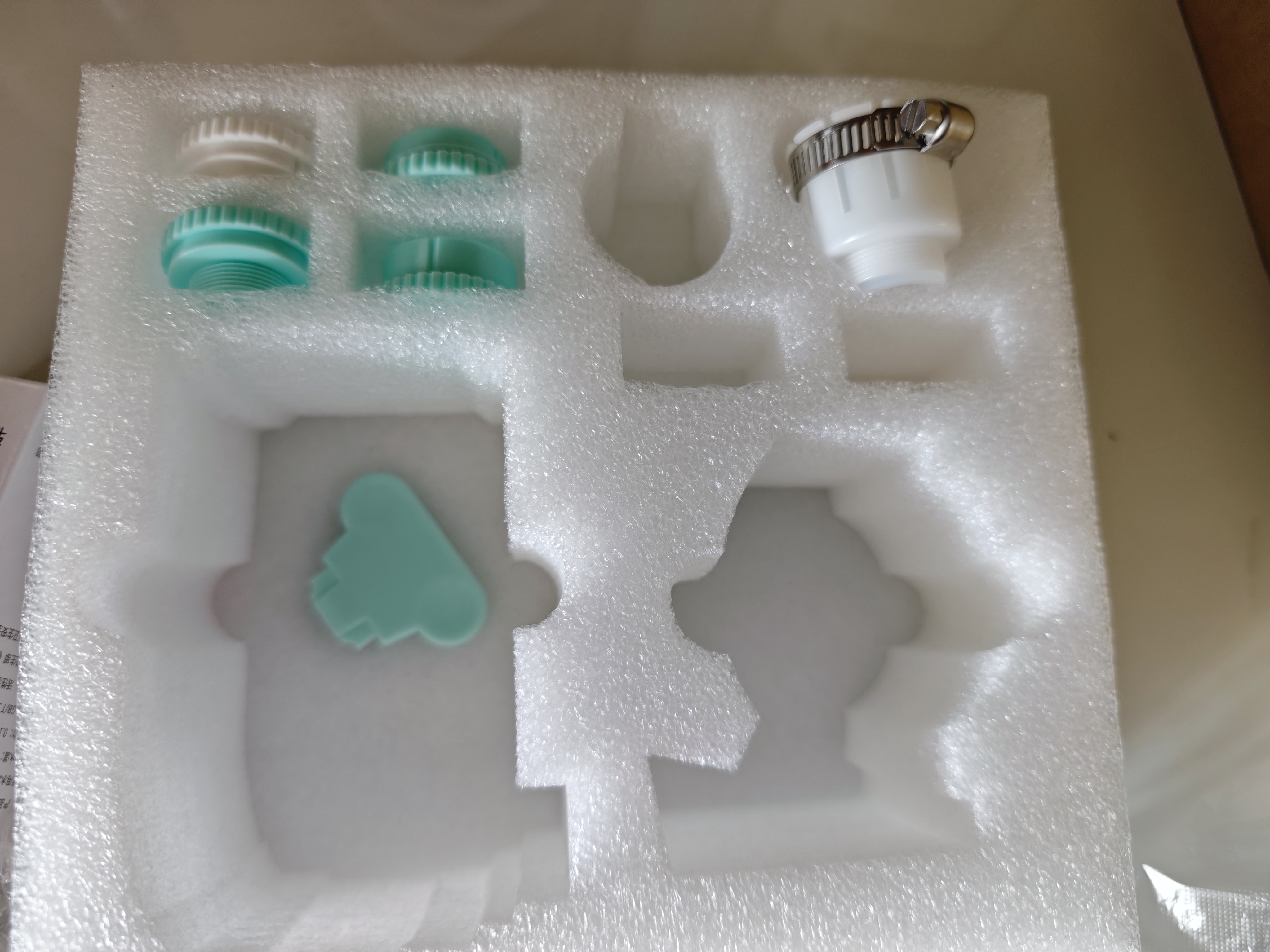 美的（Midea）净水器水龙头过滤器家用自来水滤水器直饮前置过滤器厨房卫生间通用除水垢除余氯双出水可清洗滤芯 一机三芯【两年免换滤芯】 实拍图
