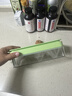 荣事达（Royalstar）冰块模具冰格制冰盒按压冰格制冰机冻冰块神器辅食模具冷冻格 【一秒出冰】全按压冰格 果绿 实拍图