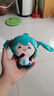 灵动创想初音未来Miku马尾甩甩fufu周边玩偶毛绒公仔笑笑款生日礼物 实拍图