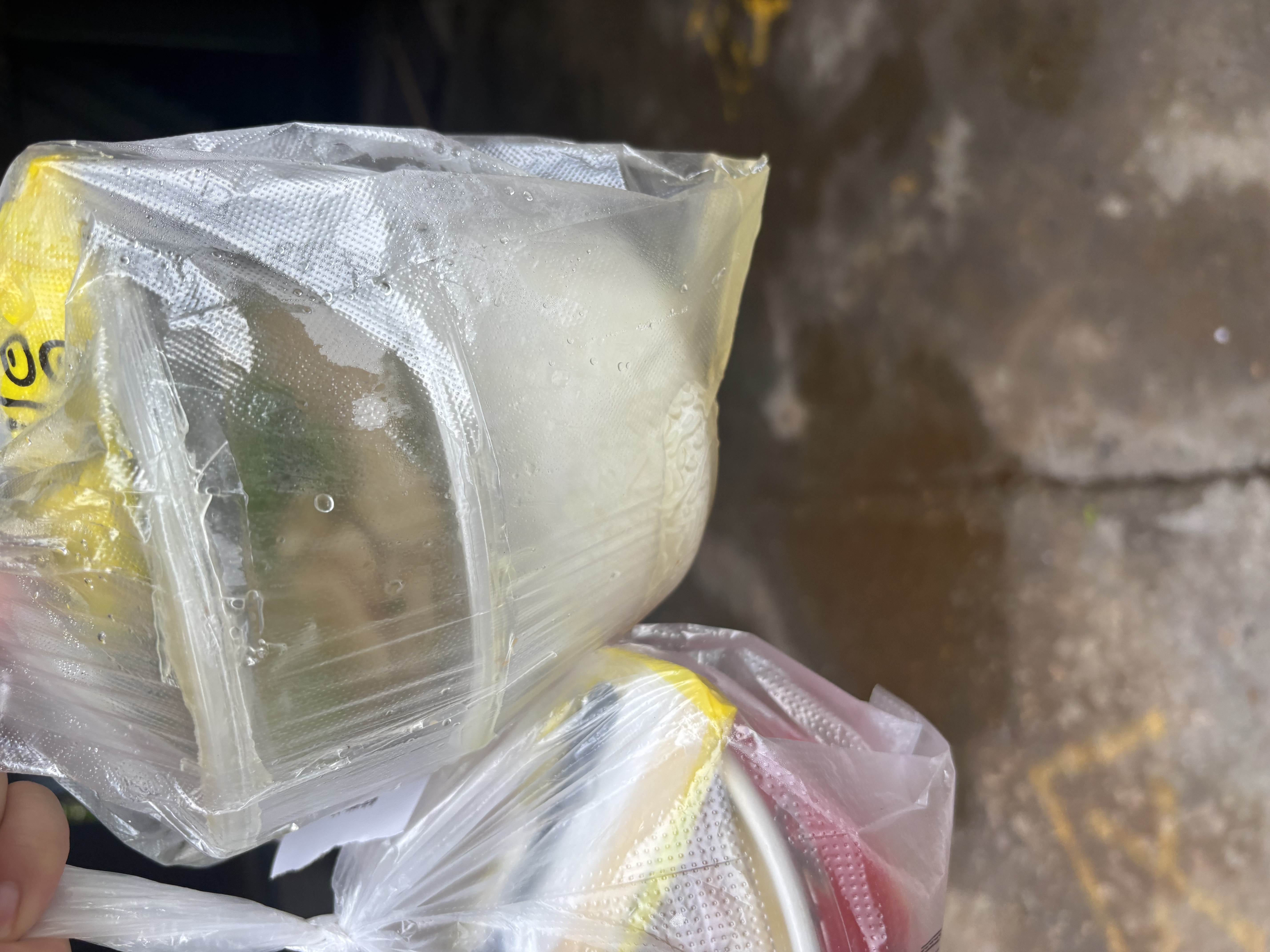 雨航（YUHANG）电动车雨衣电动车专用电瓶车雨披带镜套浅灰色3XL 实拍图