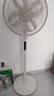 美的（Midea）【幸运草安睡2.0MAX】闪电拆装直流变频家用电风扇语音遥控大风量落地扇一级能效卧室静音新款电扇 实拍图