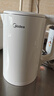 美的（Midea）电热水壶食品级304不锈钢自动断电双层防烫全钢无缝1.5L容量 MK-HJ1566 实拍图
