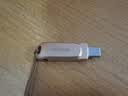 闪迪（SanDisk）128GB Type-C USB3.2 手机U盘DDC4金色 读速高达400MB/s 手机电脑两用 金属双接口大容量优盘 实拍图