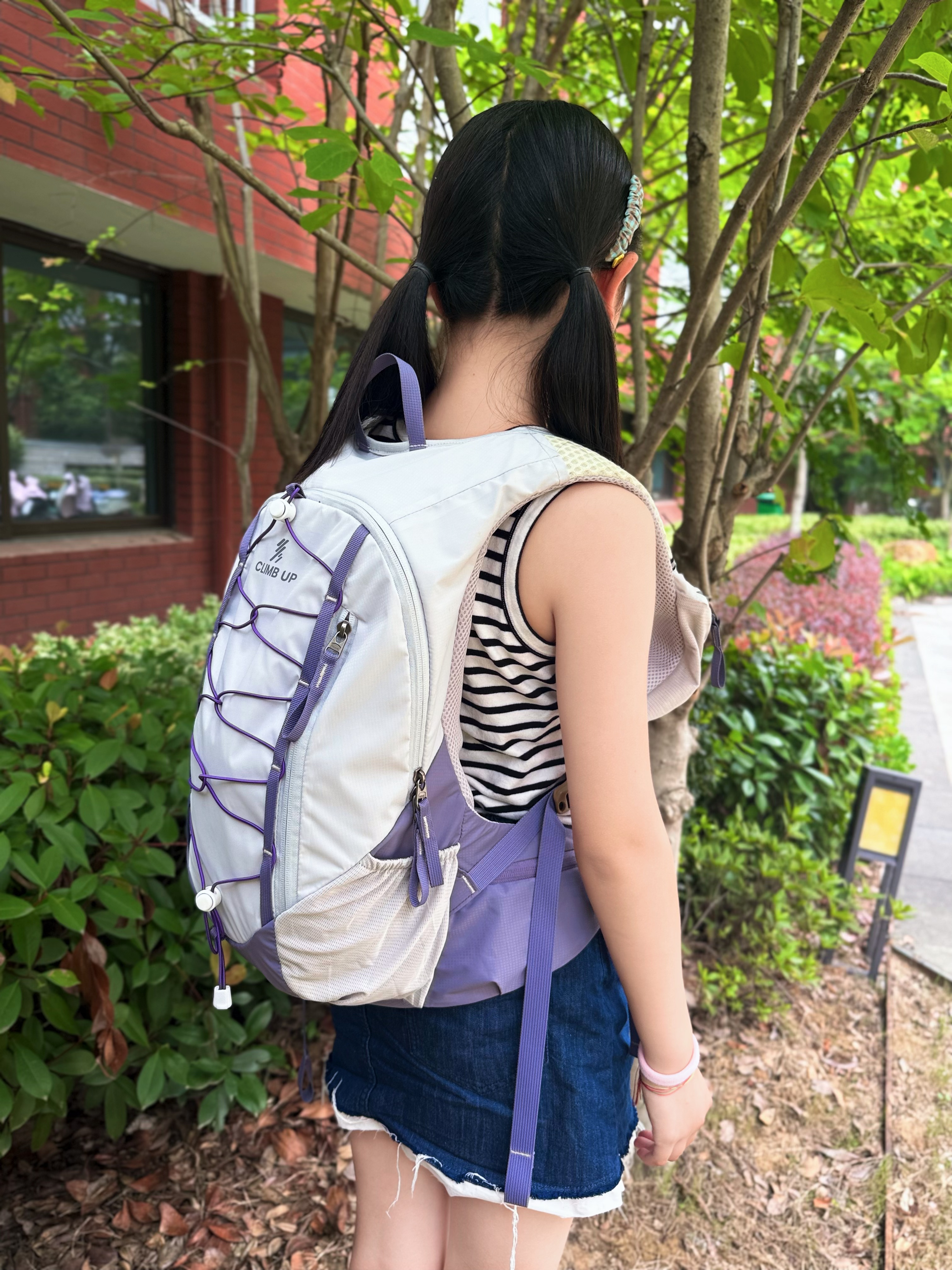 赛普户外轻便登山包徒步女骑行舒适旅行爬山双肩背包防泼水休闲男包 【26年新色推荐】18L雾熏紫丨腰包+肩包+水壶袋 实拍图