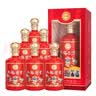 金六福 六福迎宾 福满家 40.8度500ml*6瓶整箱装 宴请送礼 含礼品袋 实拍图