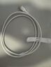 贝尔金（BELKIN）适用苹果充电线数据线 type-c快充数据线 苹果iPhone手机充电线 60W 1米 C-C 白色 编织款 实拍图