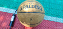 斯伯丁（SPALDING）篮球7号飞行员06十字防滑防尘吸湿比赛室内外成人青少年77-739Y 实拍图