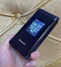 飞利浦（PHILIPS）4G全网通翻盖老人手机超长待机老年机双卡双待大声大按键戒网防沉迷学生功能机 E6515Plus星空黑 实拍图