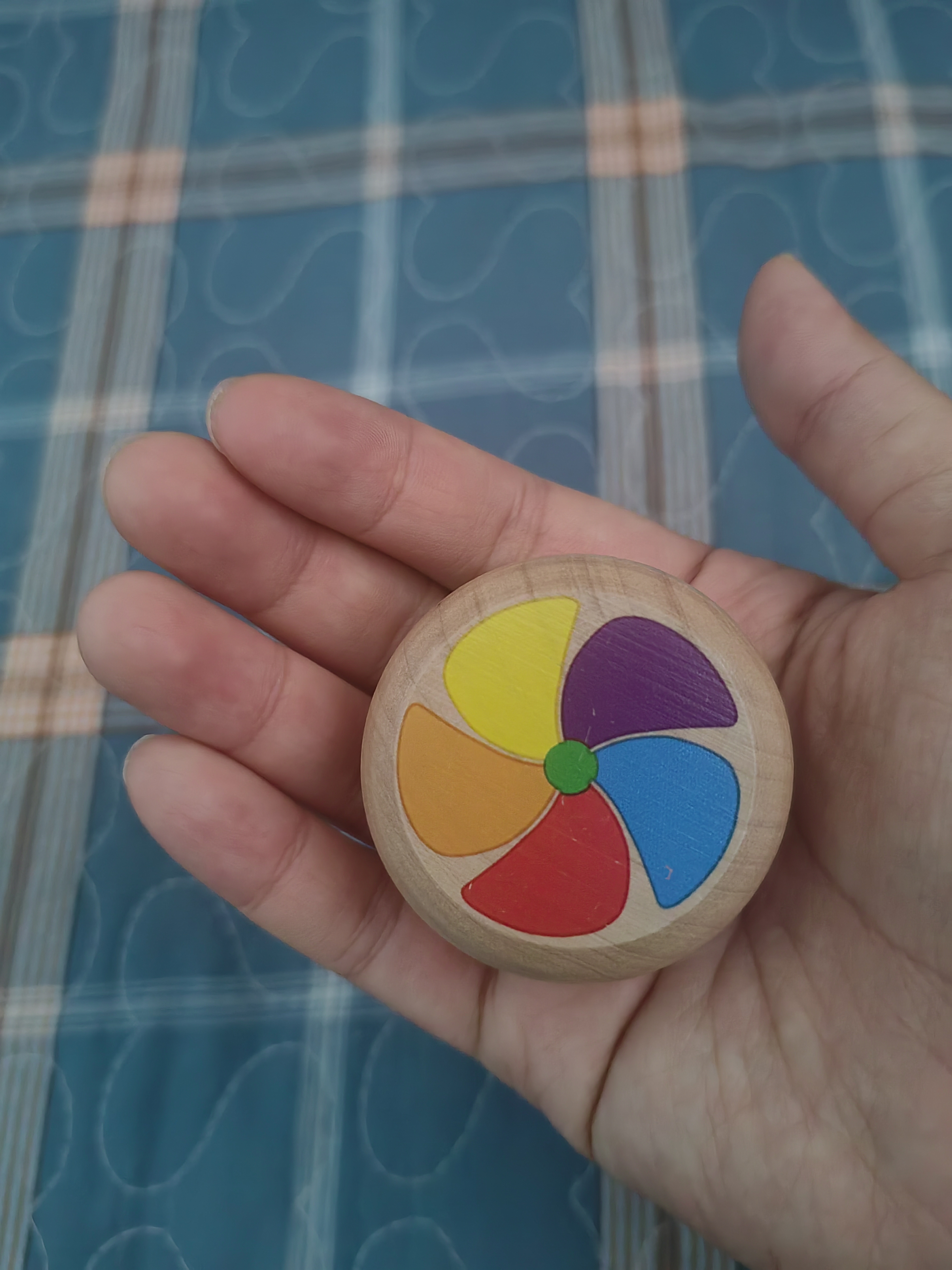 福孩儿木质悠悠球溜溜球yoyo球儿童益智玩具男孩女孩幼儿园早教分享礼物 实拍图