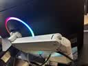 三星（SAMSUNG）37英寸 G75F 4K 165Hz HVA 1000R曲面 HDR600 超薄 护眼认证 玄龙骑士 电竞显示器 LS37FG756ECXXF 实拍图