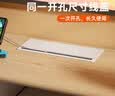 舒享盖板嵌入式办公电脑桌穿线孔盒隐藏孔盖出过线孔毛刷桌面插座 实拍图