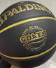 斯伯丁（SPALDING）篮球7号TF黑金掌控系列室内外防滑耐磨赛事专用七号篮球 77-883Y 实拍图