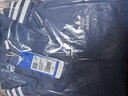 adidas宽松日常舒适运动夹克外套男女春季新款阿迪达斯官方三叶草   深蓝（推荐选大一码)   M 实拍图
