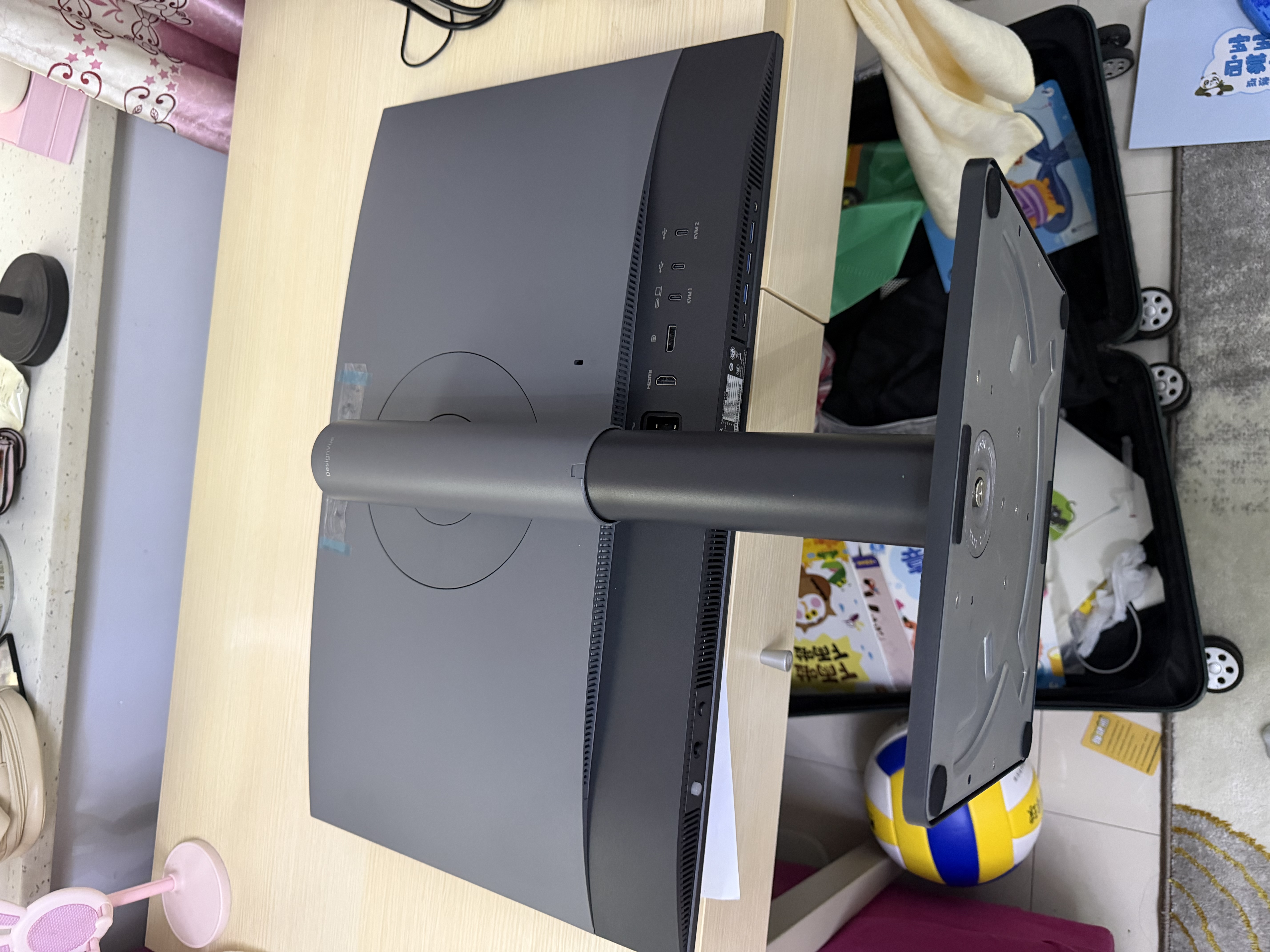 明基（BenQ）PD2706QN 27英寸2K100Hz HDR Type-C供电  双P3色彩模式 全链路色准设计修图电脑显示器 实拍图