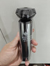 超人旋转式电动剃须刀 LED数显快充款 全身水洗【银色】RS7375 男生礼物毕业礼物 实拍图