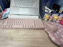 罗技（Logitech）MK251无线蓝牙键盘鼠标套装 办公商务笔记本电脑 数字键盘99键粉色键鼠套装（K251键盘+M196鼠标） 实拍图