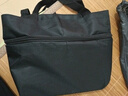 美术户外写生车单肩包手拉车可折叠小推车购物袋带轮子拉链女手提袋子便携大容量买菜车牛津布 手拉+单肩+手提 三用牛津包【颜色随机*1】 实拍图