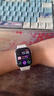 Apple/苹果 Watch S11 智能手表GPS款42毫米玫瑰金色铝金属表壳淡桃粉色运动型表带S/M MEUN4CH/B 实拍图