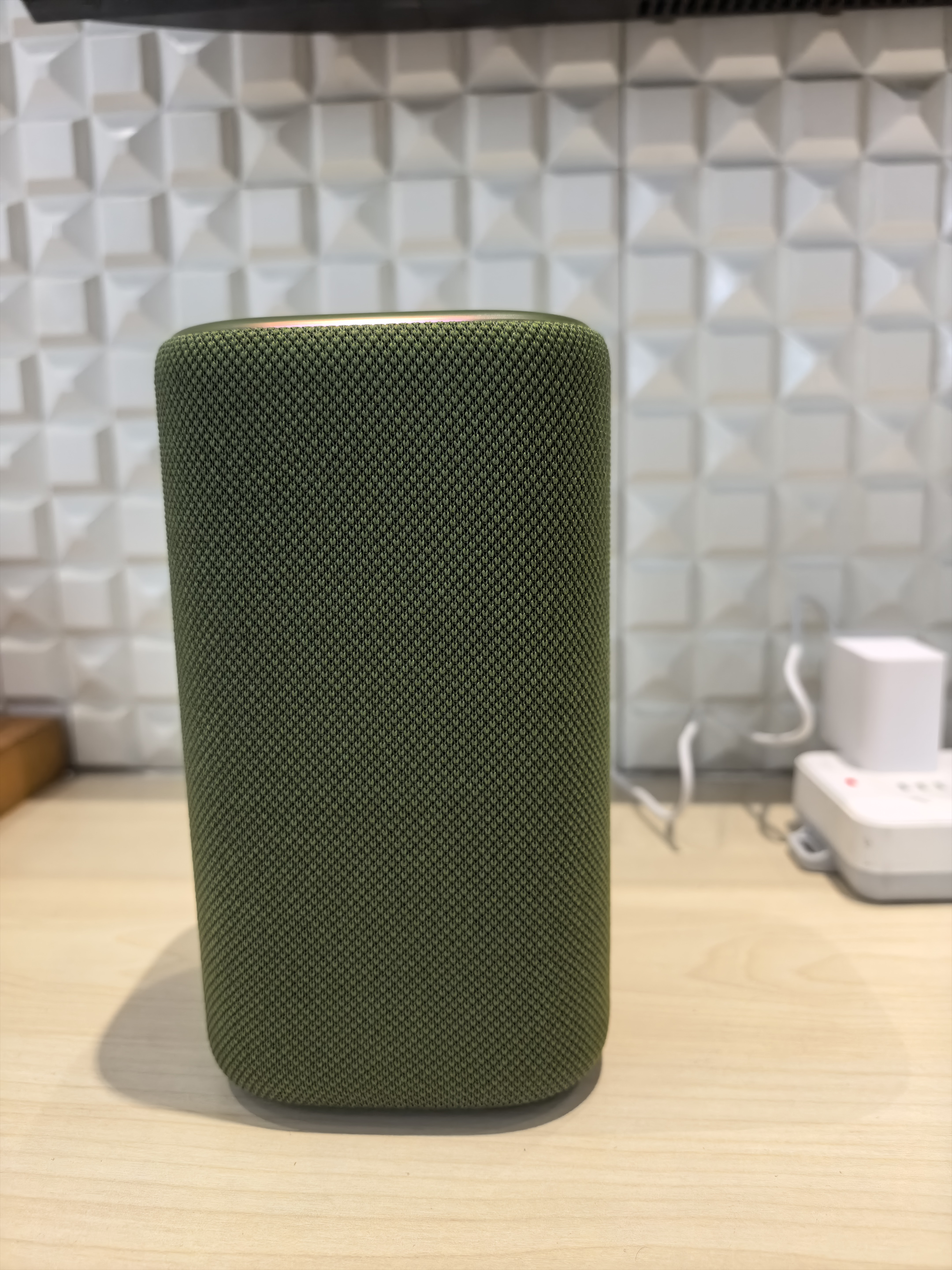 小米（MI）Xiaomi 智能音箱音响 绿 超级小爱智能音箱 AI大模型问答 连续指令语控 支持远程备车小米蓝牙音箱 实拍图