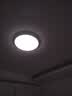 AOC护眼卧室吸顶灯 简约led灯具超薄普瑞灯珠三色 48W 40cm包安装 实拍图