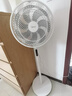 美的（Midea）【飓风节能】七叶柔风立式电风扇/家用轻音落地扇/台式小型风扇/大风力遥控定时摇头风扇 SAH35BSJ 实拍图