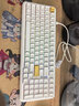 迈从（MCHOSE）K99 V3客制化机械键盘无线蓝牙有线三模99键配列全键热插拔电竞游戏办公带数字键区【教育优惠】 K99 V3 金沙白 琉光冰淇淋轴【三模+旋钮】 实拍图