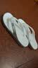卡骆驰（CROCS）贝雅卡骆班人字拖鞋|205393 白/深蓝-126 41/42(260mm)  实拍图