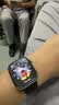 Apple/苹果 Watch S11 智能手表GPS款42毫米深空灰色铝金属表壳黑色运动型表带M/L MEUH4CH/B 实拍图