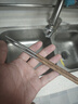 美厨（MAXCOOK）304不锈钢筷子 鸡翅木柄防滑不发霉家用套装公筷餐具 5双MCK6483 实拍图
