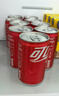 可口可乐（Coca-Cola）汽水 碳酸饮料 200ml*24罐  迷你摩登罐 新老包装随机发货 实拍图