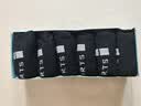 浪莎袜子男士纯棉运动短袜春秋季防臭吸汗低帮短袜棉袜四季短筒男袜子 黑色6双-网眼款 100%纯棉 6双 均码 38-44鞋码 实拍图